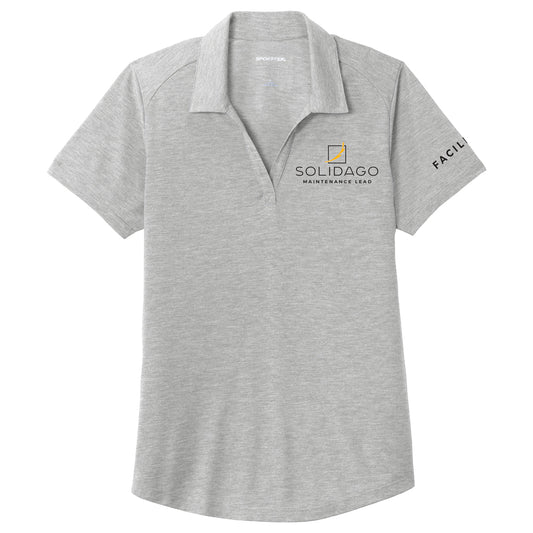 Sport-Tek Women's PosiCharge Tri-Blend Wicking Polo